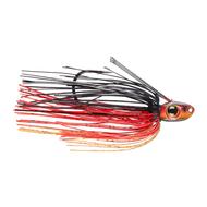  Picasso Hank Cherry Straight Shooter Pro Jig 3/8 - Dark Red Craw