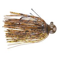  Picasso Tungsten Football Jig- 1/4 Oz - Green Pumpkin Tiger/Char- 3/0