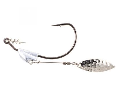 Owner® 4164S-045 - Flashy Swimmer Silver Colorado 1/4 oz. #5/0 Hooks