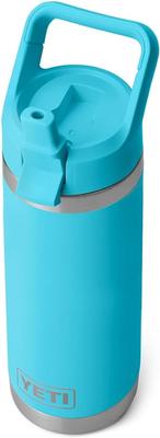 YETI Rambler 18 oz. Water Bottle with Color-Matched Straw Cap (More Colors Available)