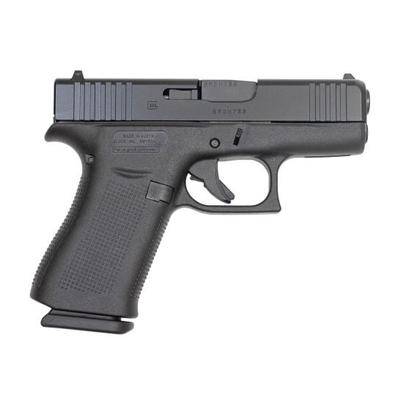 GLOCK G43X BLACK 9MM SUB-COMPACT PISTOL W/ GLOCK NIGHT SIGHTS - PX4350701