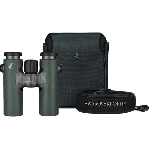  Swarovski 10x30 Cl Companion Binocular (Green, Wild Nature Accessories Package)