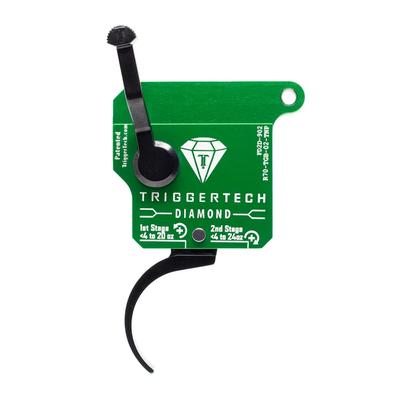 TriggerTech Rem 700 Clone RH Two Stage Blk/Grn Diamond Pro Clean 0.5-2.5 lbs Trigger R70-TGB-02-TNP