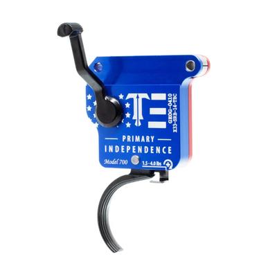 TriggerTech Special Edition Independence Day Rem 700 Factory Primary Curved Blue/Red Single Stage Trigger X33-SRB-14-TBC-TT