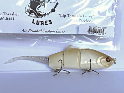 Lip “Thrashin” Lures Slick Stick Pro Series- BONE SS SWIMBAIT