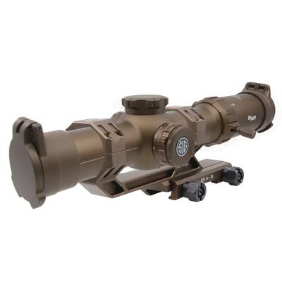 Sig Sauer TANGO-MSR 1-10x26mm Illum BDC10 FFP Coyote Tan Riflescope w/ALPHA-MSR Mount SOTM11202