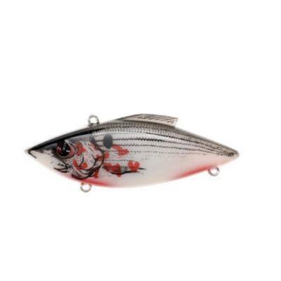 BILL LEWIS TINY TRAP 1/8OZ -WHITE BLEEDING SHAD