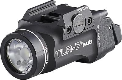 STREAMLIGHT TLR-7 Sub 500-Lumen Pistol Light Without Laser-BLACK
