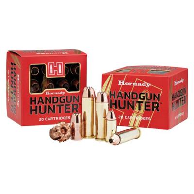 HORNADY HANDGUN HUNTER 130 GR MF .357 MAG AMMO, 25/BOX - 9052