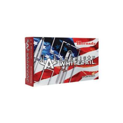 HORNADY 308 WINCHESTER 165GR INTERLOCK AMERICAN WHITETAIL AMMUNITION, 20 ROUND BOX - 80904