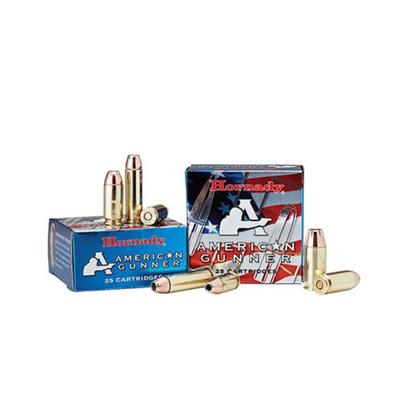 HORNADY AMERICAN GUNNER 90GR XTP 380 ACP AMMO, 25RDS - 90104