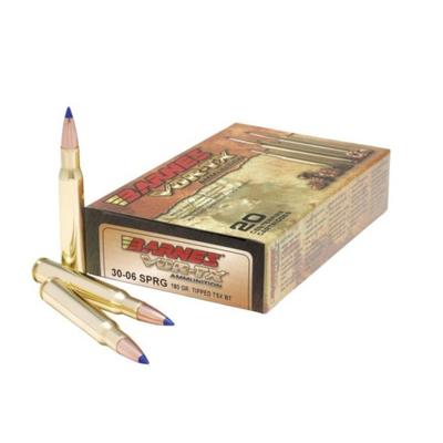 BARNES BULLETS VOR-TX 120 GR TAC-TX BOAT TAIL .300 BLACKOUT AMMO, 20/BOX - 30827