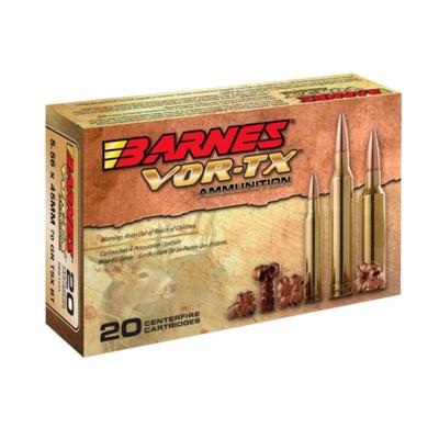 BARNES BULLETS VOR-TX 70 GR TSX BOAT TAIL 5.56 AMMO, 20/BOX - 31191