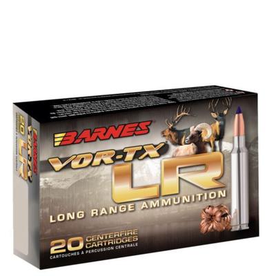 BARNES BULLETS VOR-TX LR 127 GR LRX BOAT TAIL 6.5 CREEDMOOR AMMO, 20/BOX - 28986