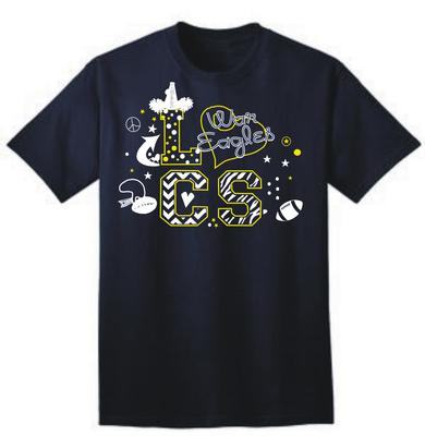 Navy T- Shirt W/Logo