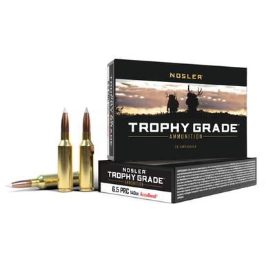 Nosler 6.5 PRC 140GR ACCUBOND TROPHY GRADE AMMUNITION