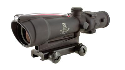 Trijicon ACOG® 3.5x35 BAC Riflescope - M193 Red Chevron Reticle, Thumbscrew Mount, Tritium / Fiber Optics Illuminated