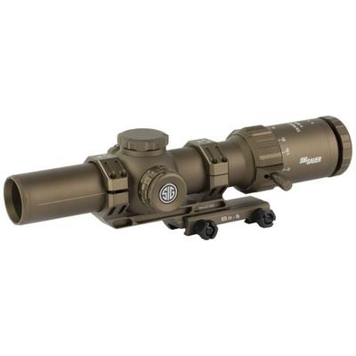 SIG SAUER TANGO MSR RIFLESCOPE 1-10X28 BDC 0.5 MOA RETICLE SFP, COYOTE- SOTM11200