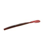  Zoom Bait Company- Ultra Vibe Speed Worm- 15pk- Red Bug