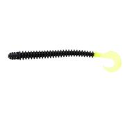  Zoom Bait Company- 4 In Dead Ringer- 20pk- 	 Black Chartreuse Tail