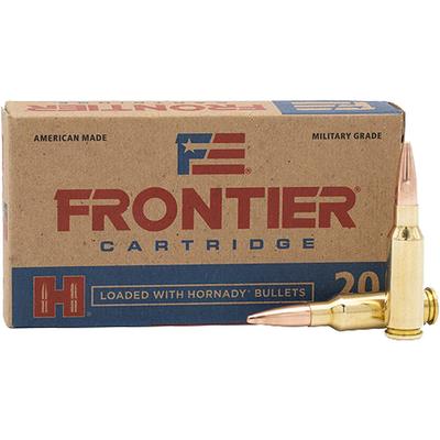 Hornady Frontier 6.5 Grendel Ammunition 20 Rounds 123 Grain FMJ 2580fps -FR700
