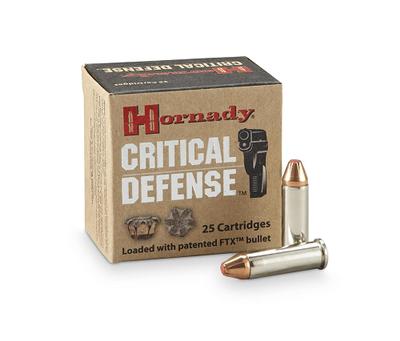 HORNADY 38 SPECIAL 110 GRAIN CRITICAL DEFENSE