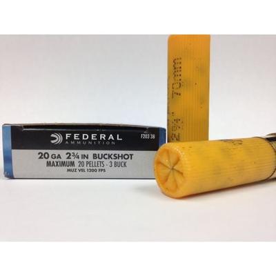 FEDERAL 20GA 2.75