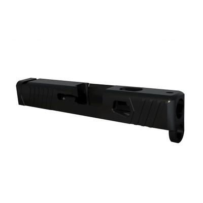 RIVAL ARMS PRECISION SLIDE FOR GLOCK 43 GEN 3 PISTOL, QUENCH-POLISH-QUENCH - RA10G305A