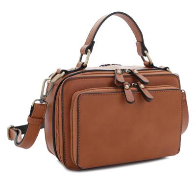 JESSIE JAMES HANDBAGS - PANDORA COMPACT CONCEALED CARRY CROSSBODY SATCHEL PURSE