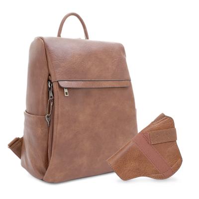 JESSIE JAMES HANDBAGS - SIERRA CONCEALED CARRY LOCK AND KEY BACKPACK PURSE