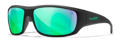 WX OMEGA JACOB WHEELER SIGNATURE EDITION -Black-CAPTIVATE™ Polarized Green Mirror