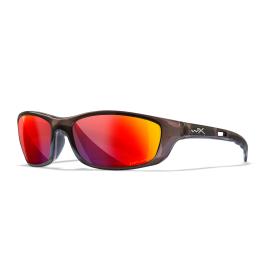 WILEY X- P-17 - P-17- BLACK CRYSTAL FRAME -CAPTIVATE™ Polarized Red Mirror