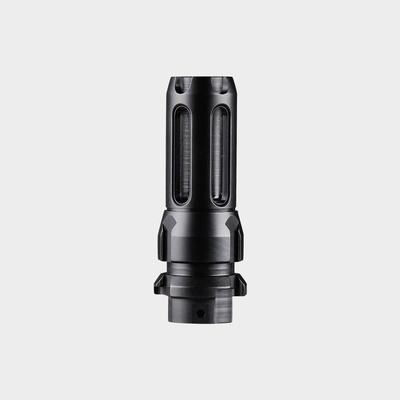 BLACKOUT DEFENSE -KEYMO FLASH HIDER 1/2-28 black