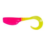  Leland's Lures Slab Curly 12pc.Body Packs - Pink/Chart