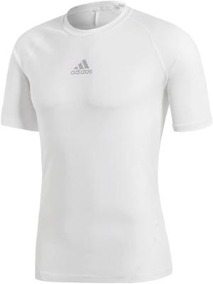 Adidas Men's Training Alphaskin Sport Short Sleeve Tee - White