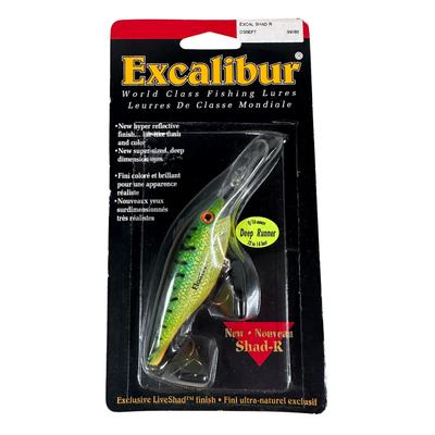 Vintage Excalibur Shad R D35EFT 9/16oz  [12-14ft]