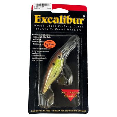 Vintage Excalibur Shad R D33ECGS 3/8oz  [7-10ft]
