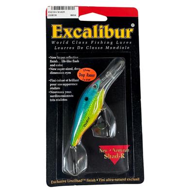 Vintage Excalibur Shad R D33ECS 3/8oz  [7-10ft]
