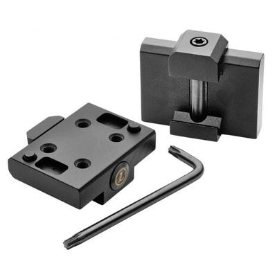 Leupold DeltaPoint Pro Aluminum 1-Piece Cross Slot Mount, Matte Black - 120056