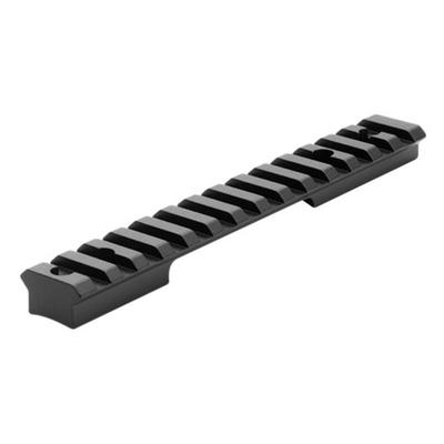 Leupold BackCountry Remington 700 Short Action 7075 T6 Aluminum 1-Piece Cross-Slot Base, Matte Black - 171332