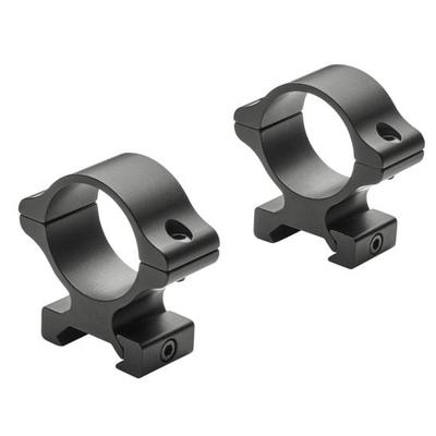 Leupold Rifleman 30mm High Aircraft Grade Aluminum 2-Piece Detachable Scope Ring, Matte Black - 171479