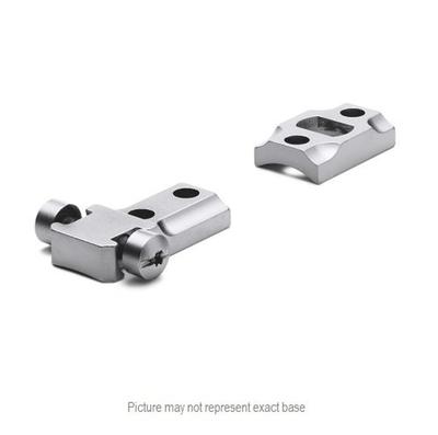 Leupold STD Remington 7, 2 piece Base, Silver - 51257