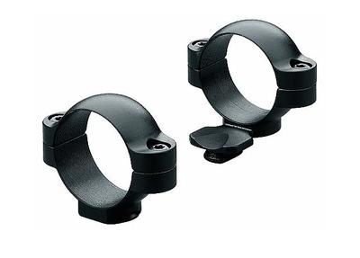 Leupold Dual Dovetail DD Rings, Universal, 30 mm, High, Matte, Black, 54186
