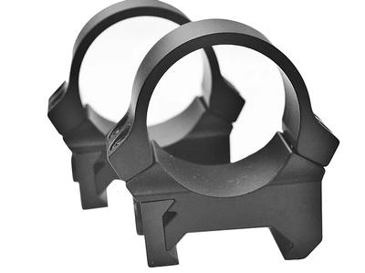 Leupold PRW Weaver Style Rings, 1in, Low, Matte Black, 54144