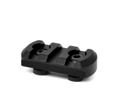 Warne M-LOK Rail, 3 slot, Black