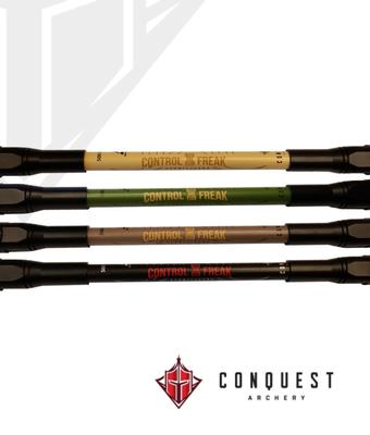 Conquest Archery - CF 500 Single Hunting Stabilizer (With SMAC) - Single Hunting Bar Length: 6