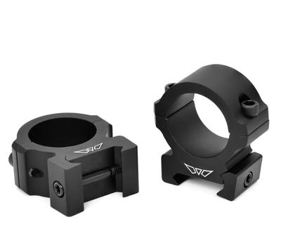 Warne V601M Vapor Horizontal 1 inch, Medium Matte Rings