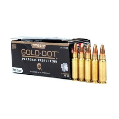 Speer Gold Dot Personal Protection 5.7x28 Ammo 40 Gr 50rds - 25728GD