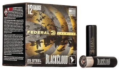 Federal Black Cloud FS Steel 12 GA #3-Shot 25-Rounds 3.5