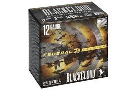 Federal Black Cloud 12 Ga 3 In 1-1/4 oz BB Shot